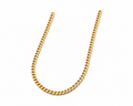 Classic Gold Curb Chain Necklace | Sleek Everyday Layering Chain