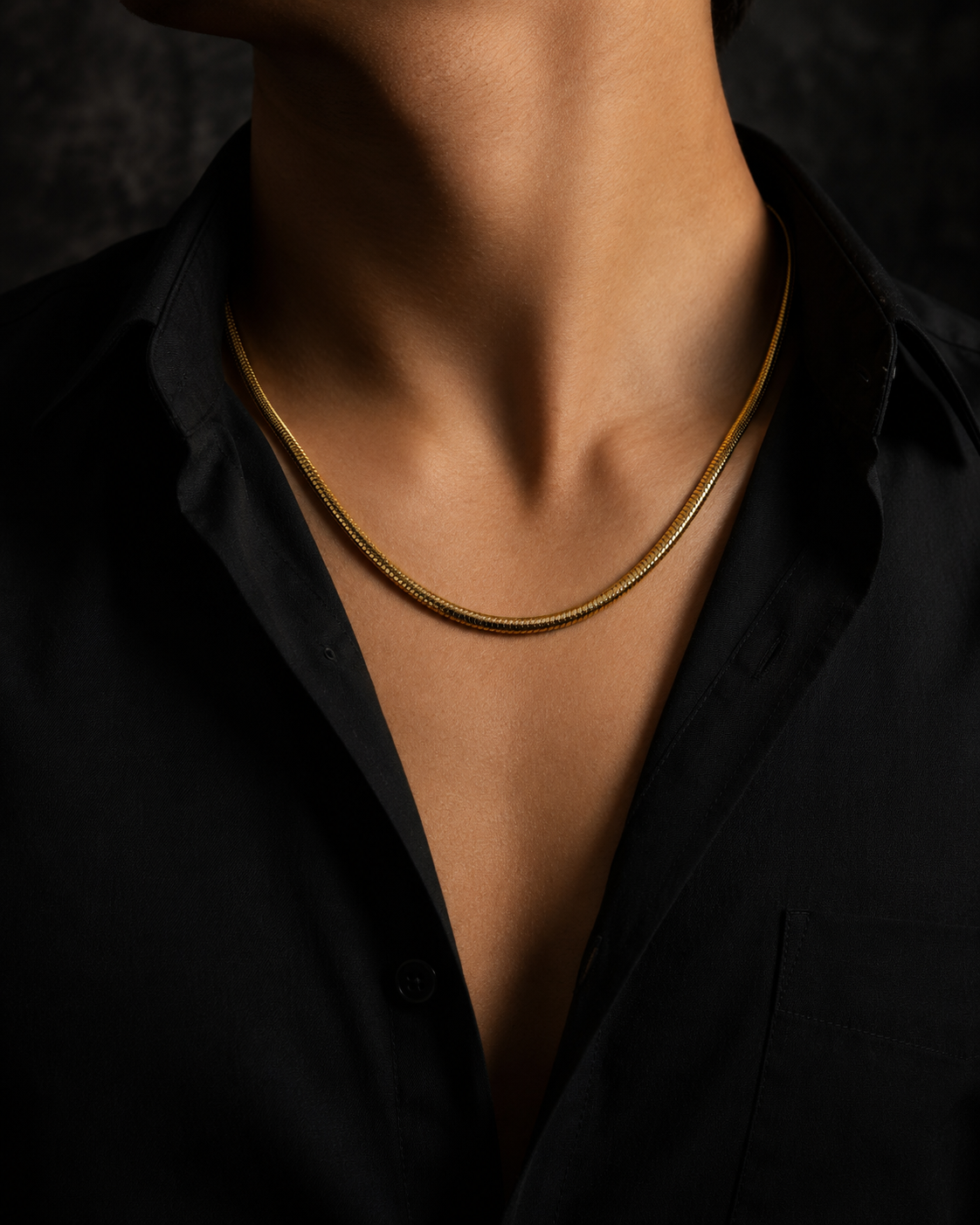 Classic Gold Snake Chain Bracelet | Sleek Minimalist Wristband